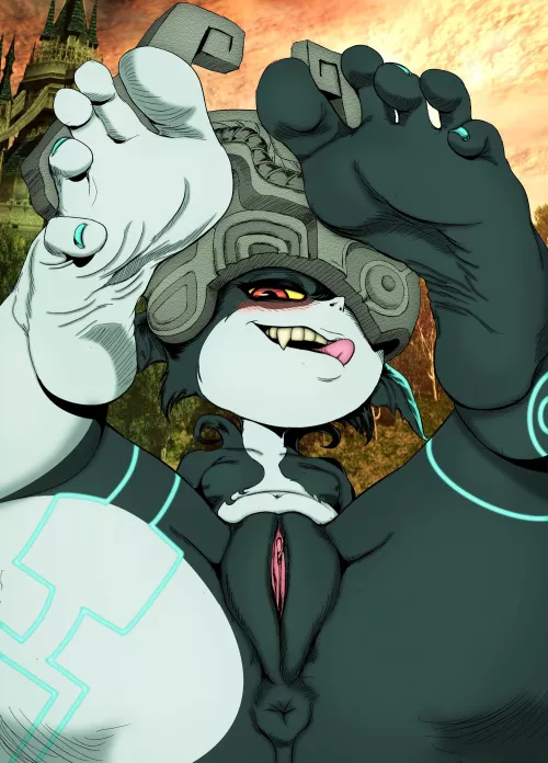 Midna Being Impish (Drunkenshiniga1) [The Legend of Zelda]