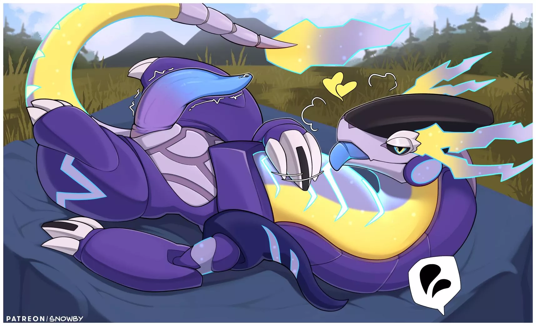 Miraidon picnic [MF] (Ssssnowy)