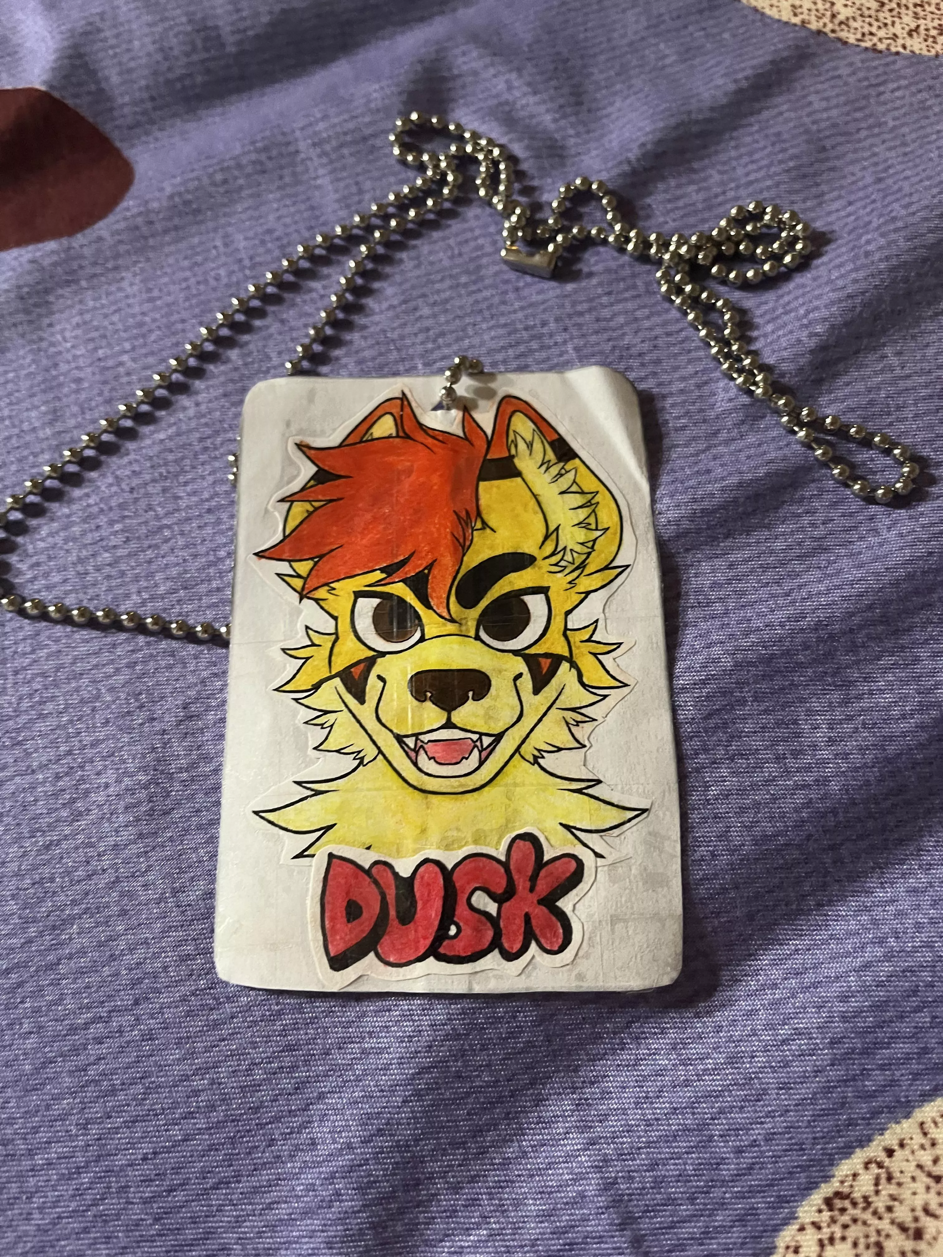 My first fursona badge! Let me know what you think!