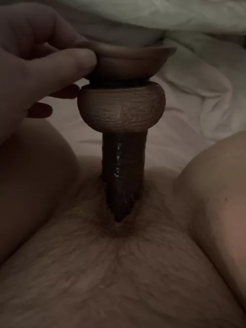 My pussy’s wet and tight and I’m craving a thick cock to replace this dildo right now. 😈