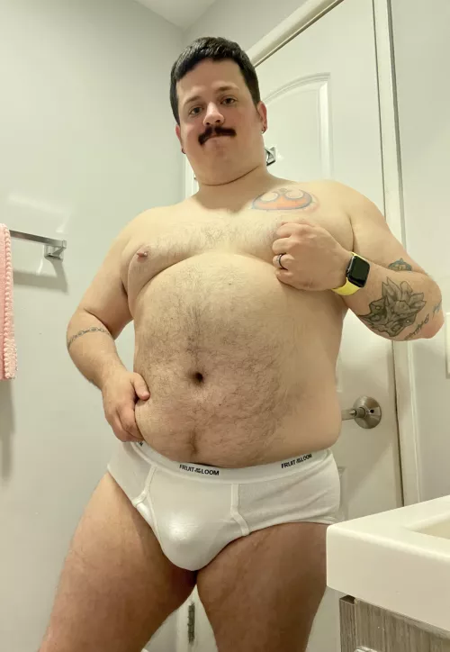 Nothing better than a fresh pair of briefs from the dryer