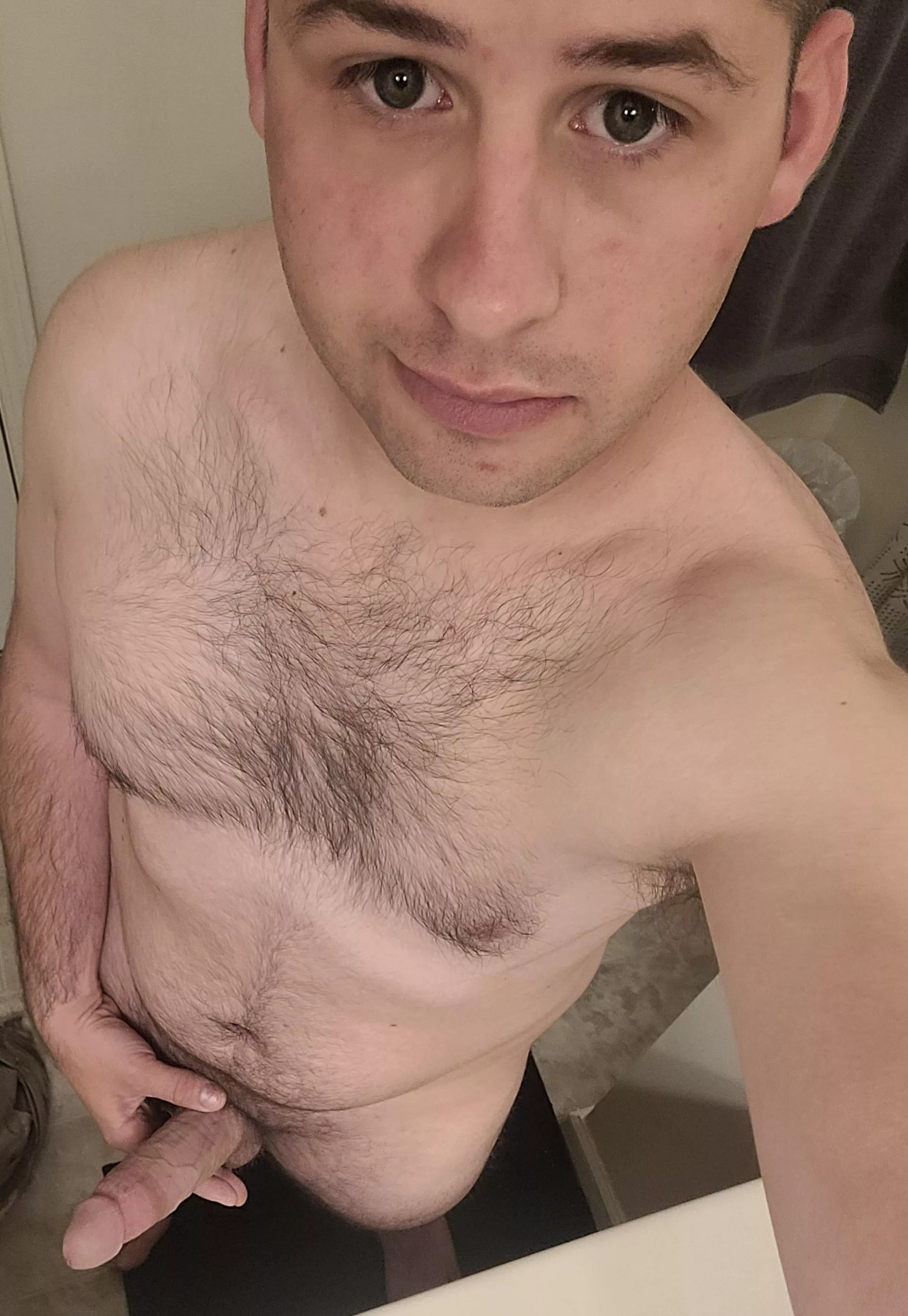 On your knees, please