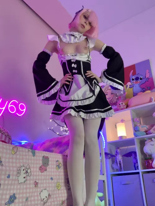 Ram from Re Zero by Little Kitty