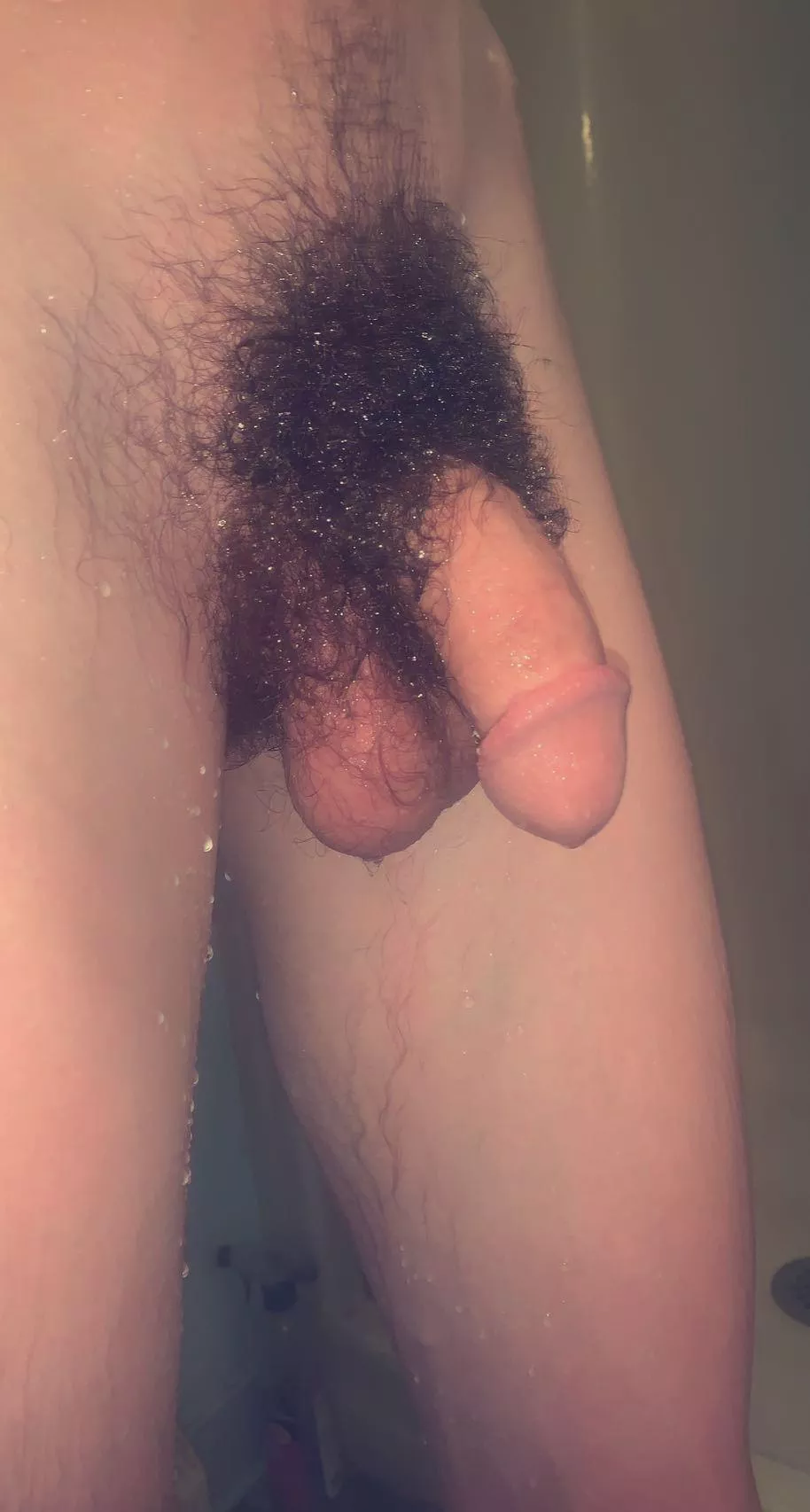 Right out of the shower☺️