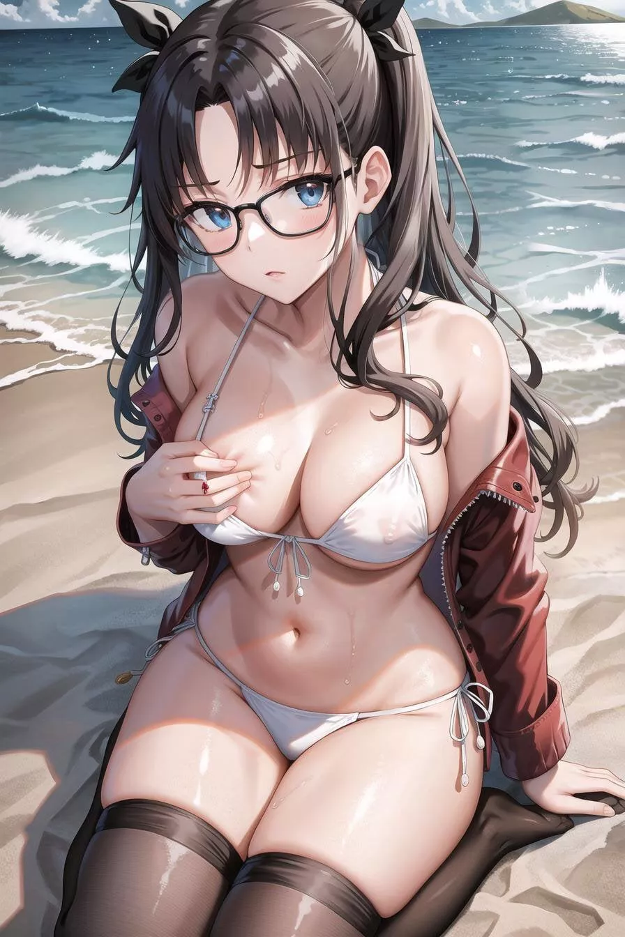 Rin in glasses