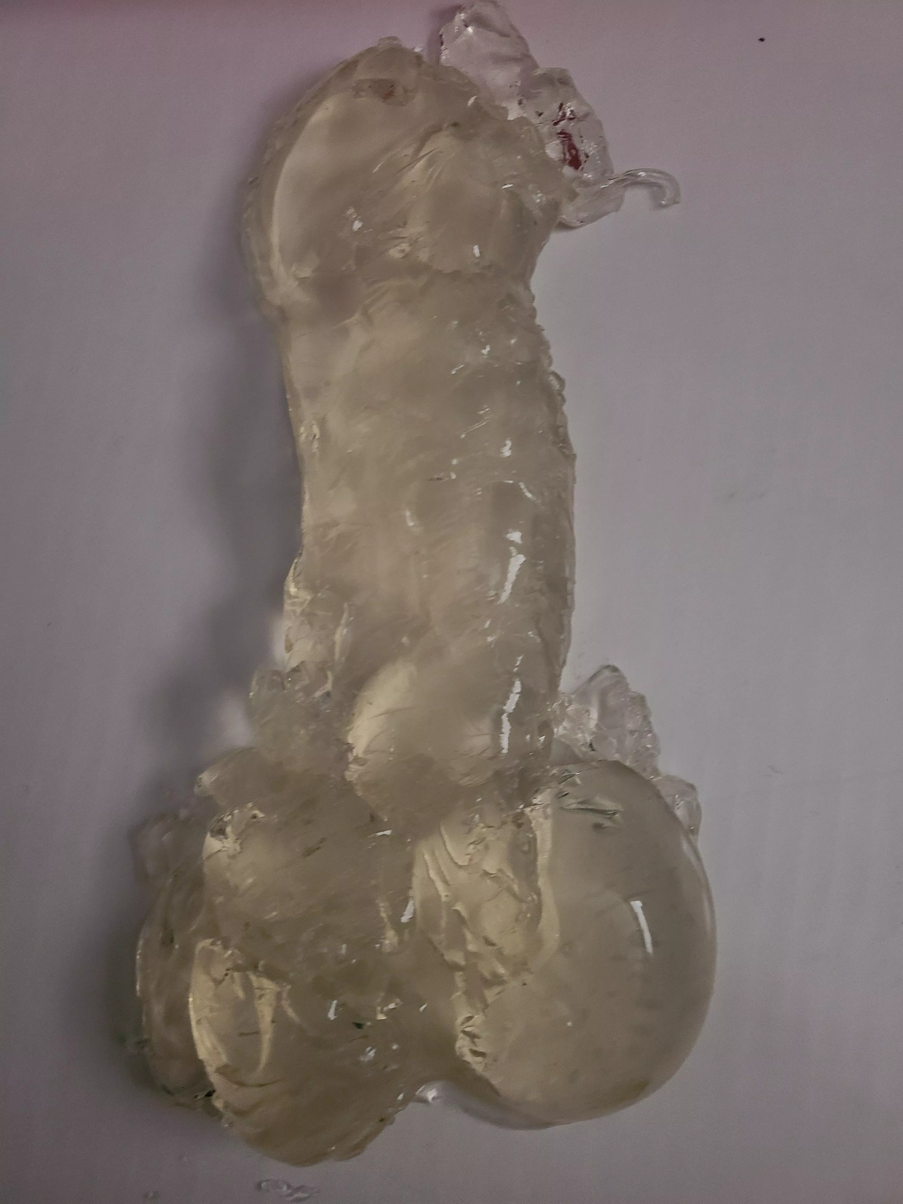 So i was bored made some jello dick but it broke coming out of the mold. Lol