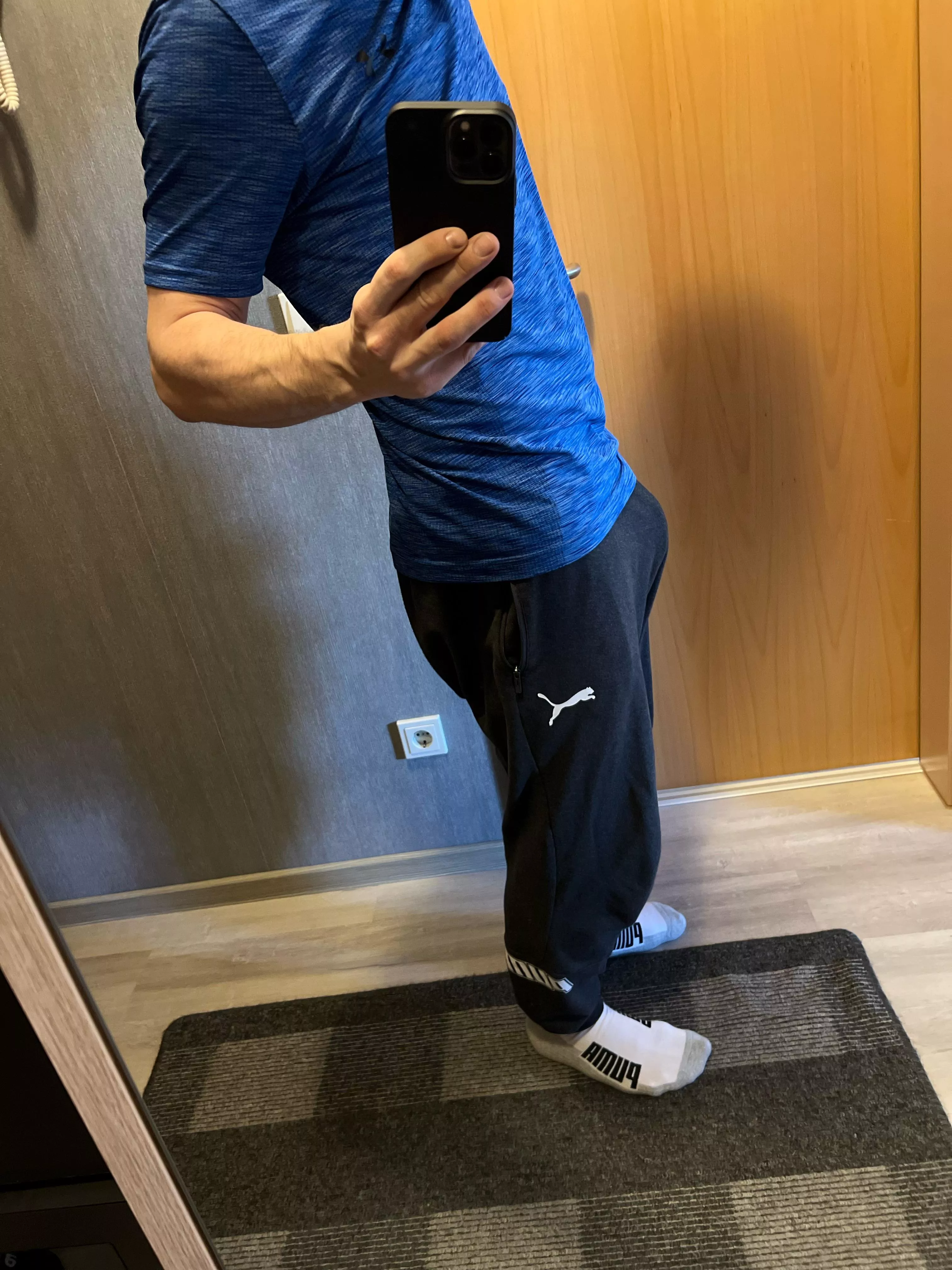 Sometimes I love looking at my bulge in the mirror