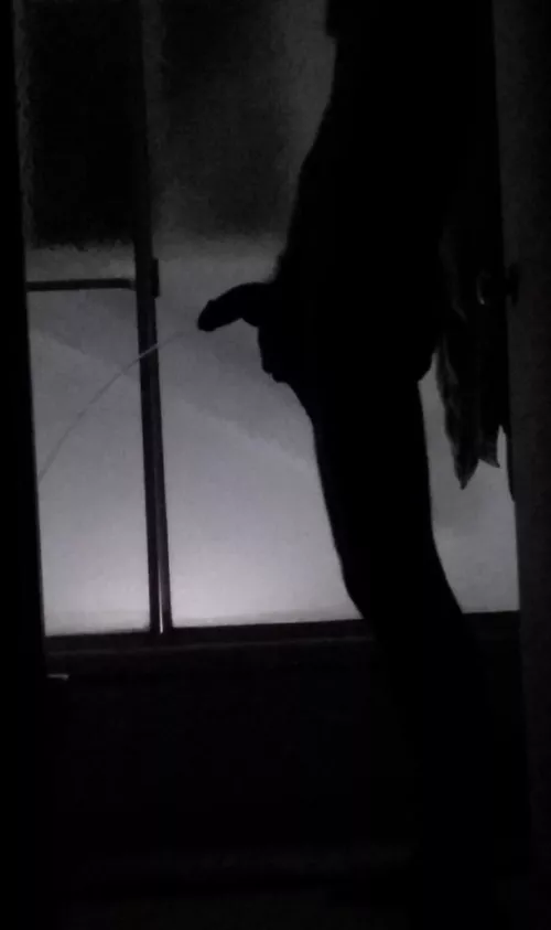 up for a midnight piss too eh?