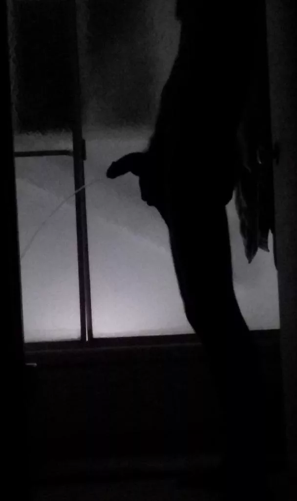 up for a midnight piss too eh?