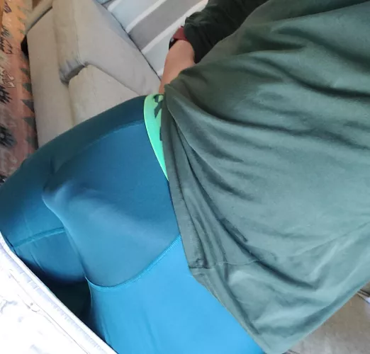 Veins showing through