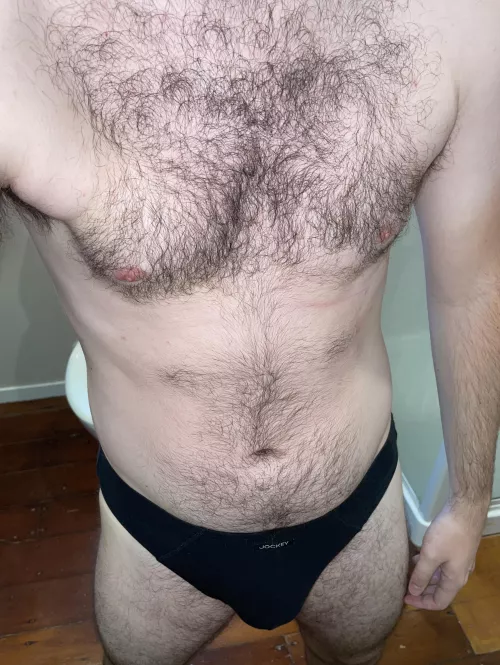 Want to rest your head in my chest hair ?