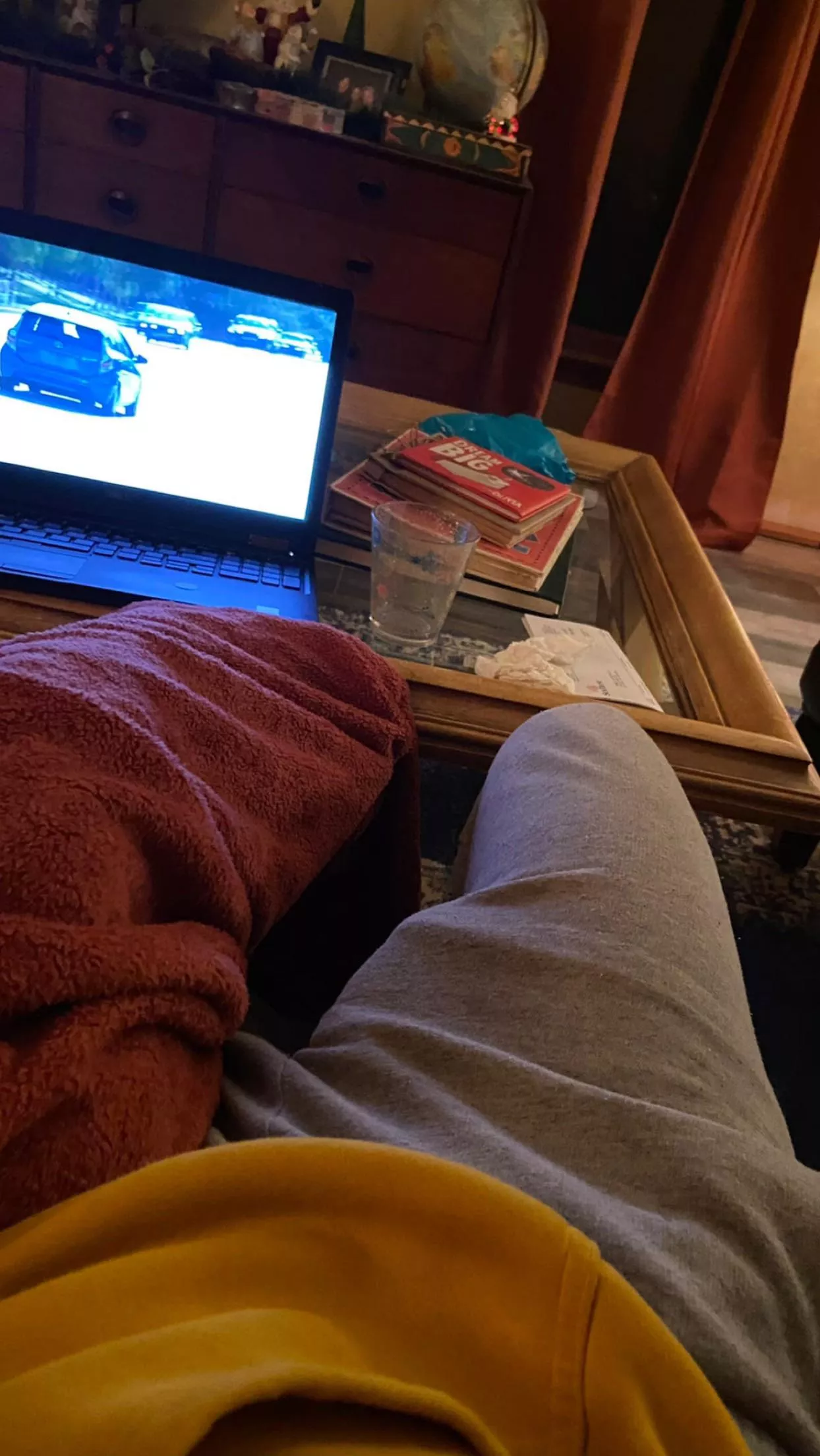 was just tryna chill