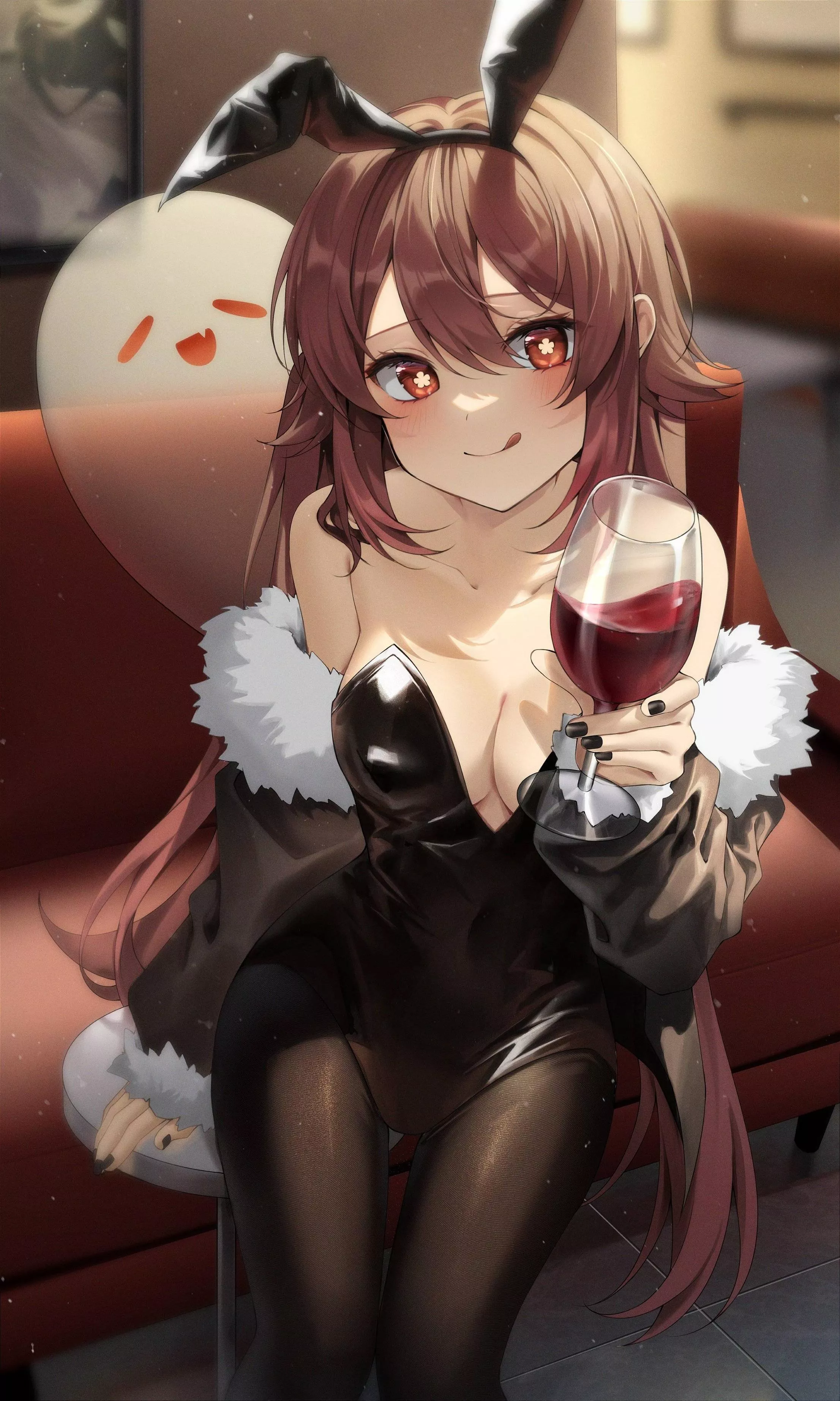 Wine Bunny Hu Tao [Genshin Impact]