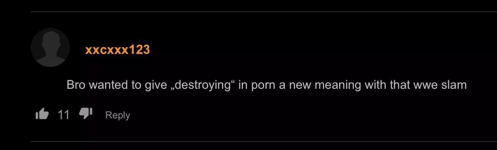 WWE slammed that girl into the god damn bed