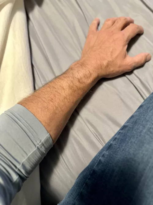 All clean after a long day of yard work