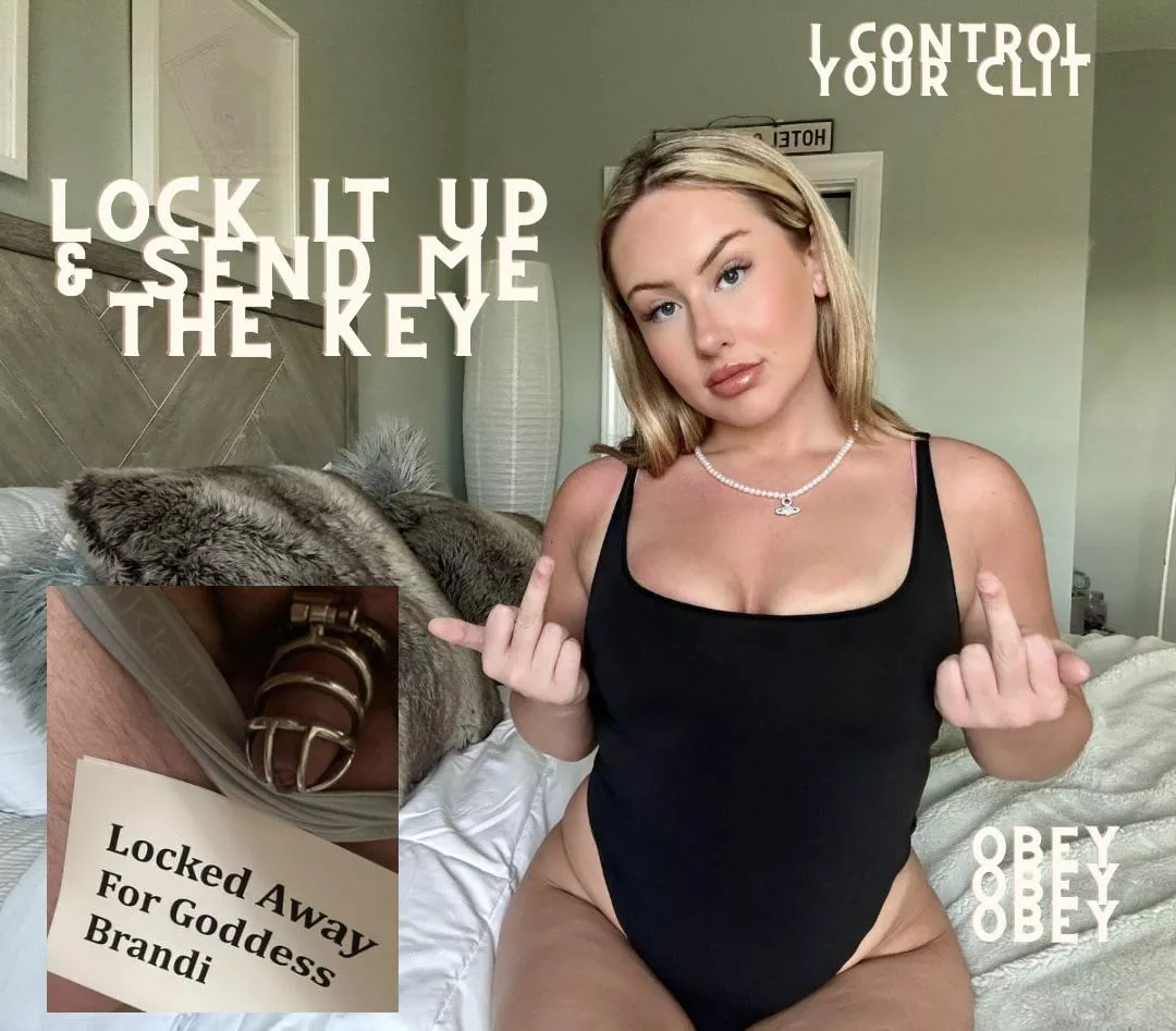 Be a good boy and follow My rules. Life is better this way. You love submitting and shrinking for Me.