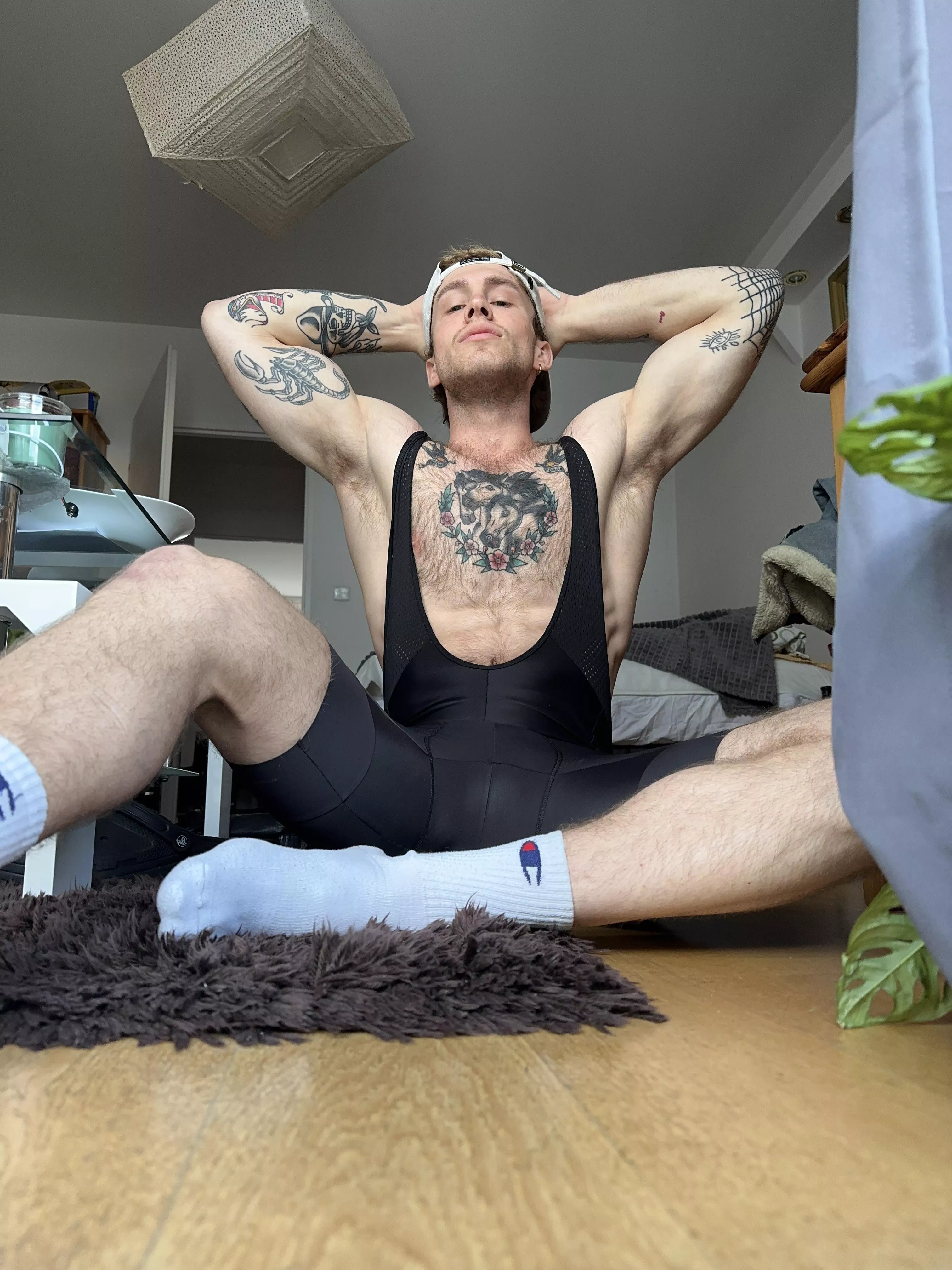 Damn. I forgot to put my shirt on again…