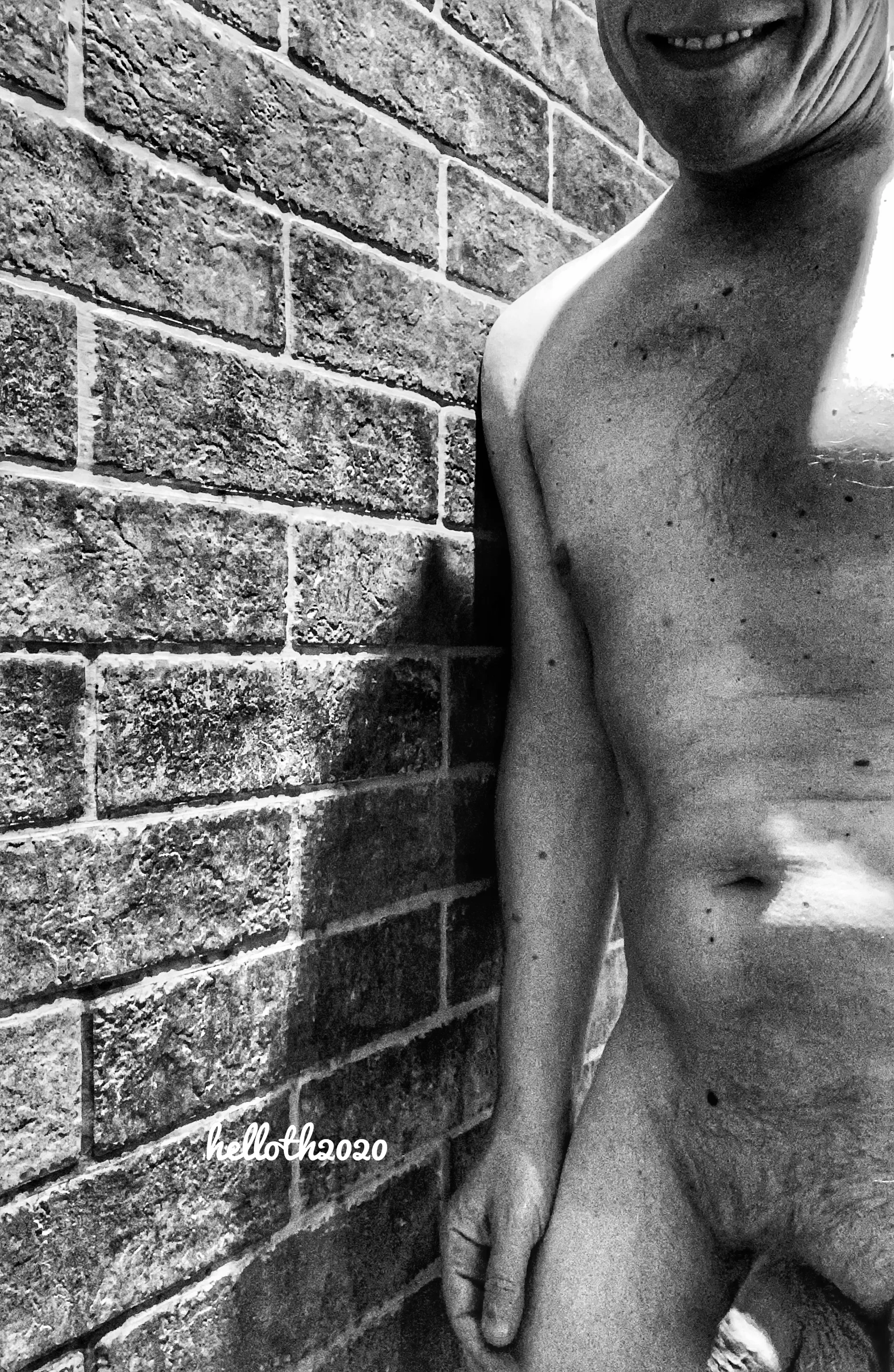 Feel the brickwork against YOUR butt as I enjoy you!