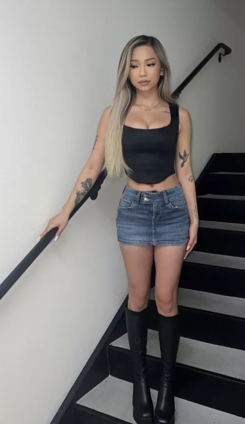 Fun things happen in stairwells