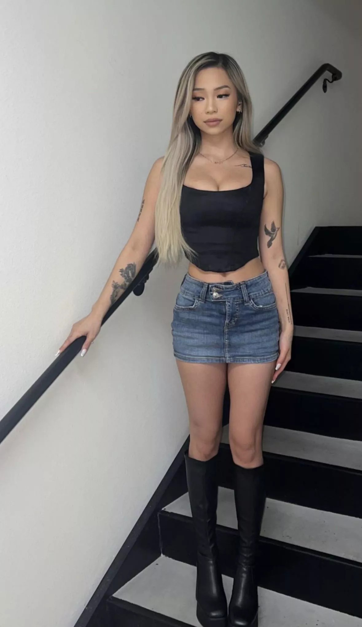 Fun things happen in stairwells