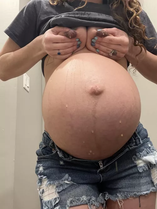 gave myself a milk bath