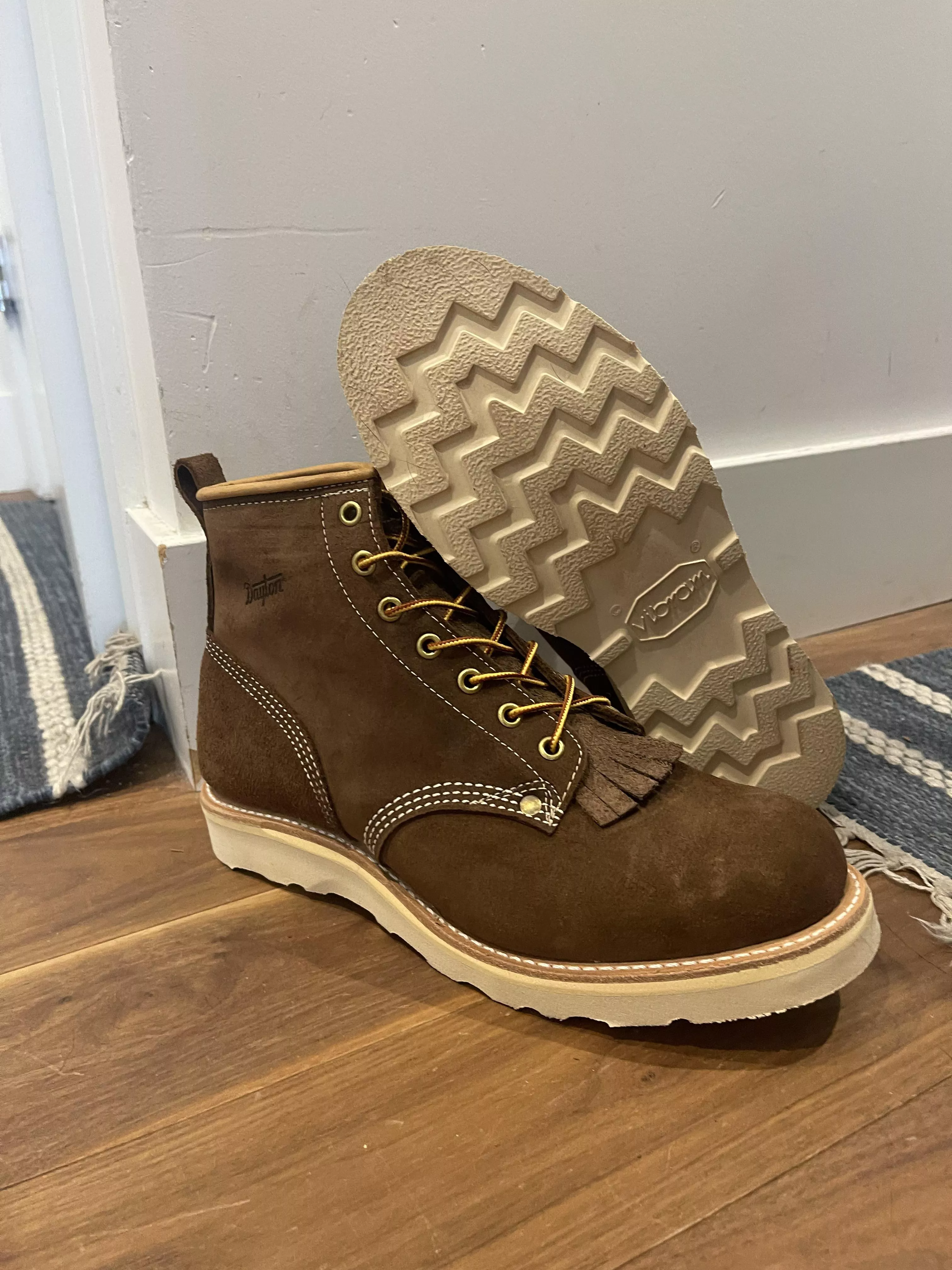 Grabbed a pair of Dayton Moto Boots before they switch branding forever.