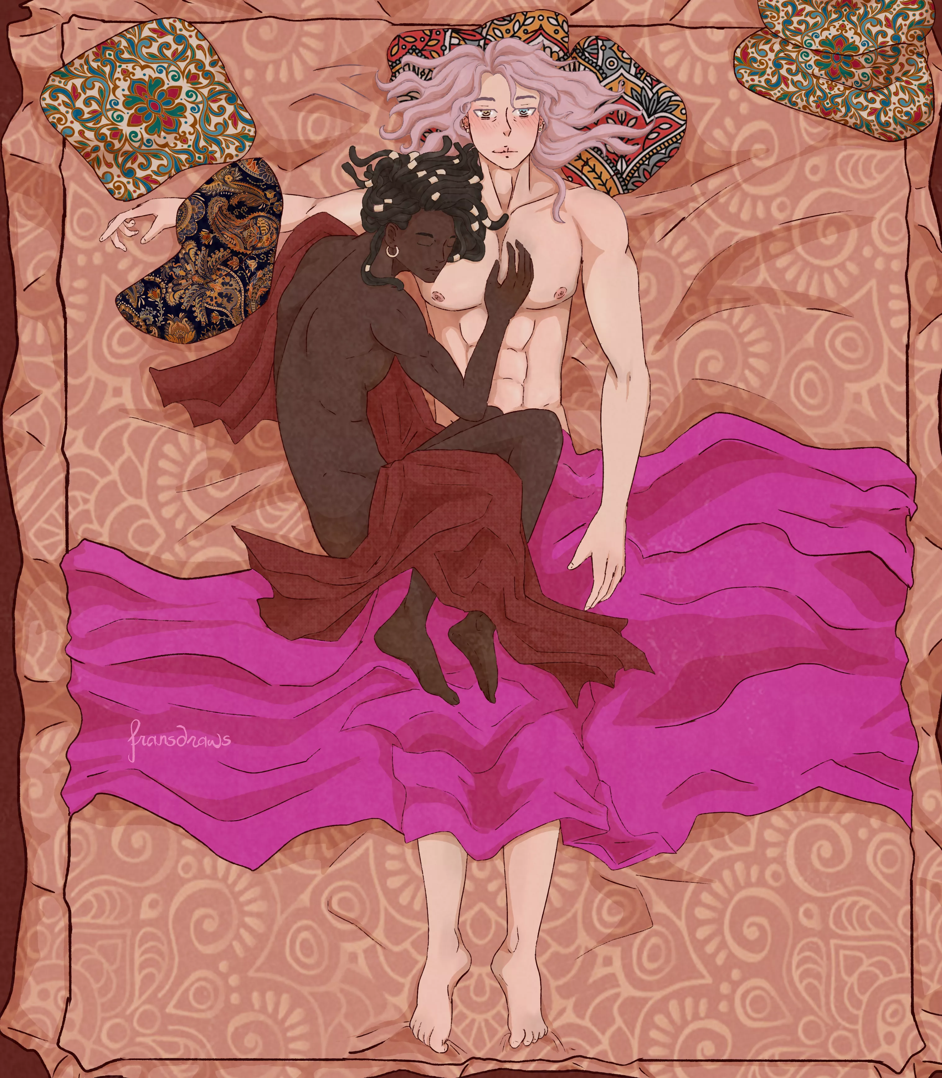 Haven't slept a wink. Worth it. Made by fransdraws (me)