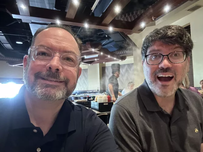 Hibachi with the Hubby.