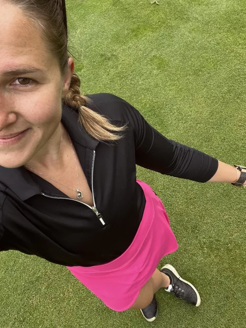 Hopefully I get a hole in one today [F]