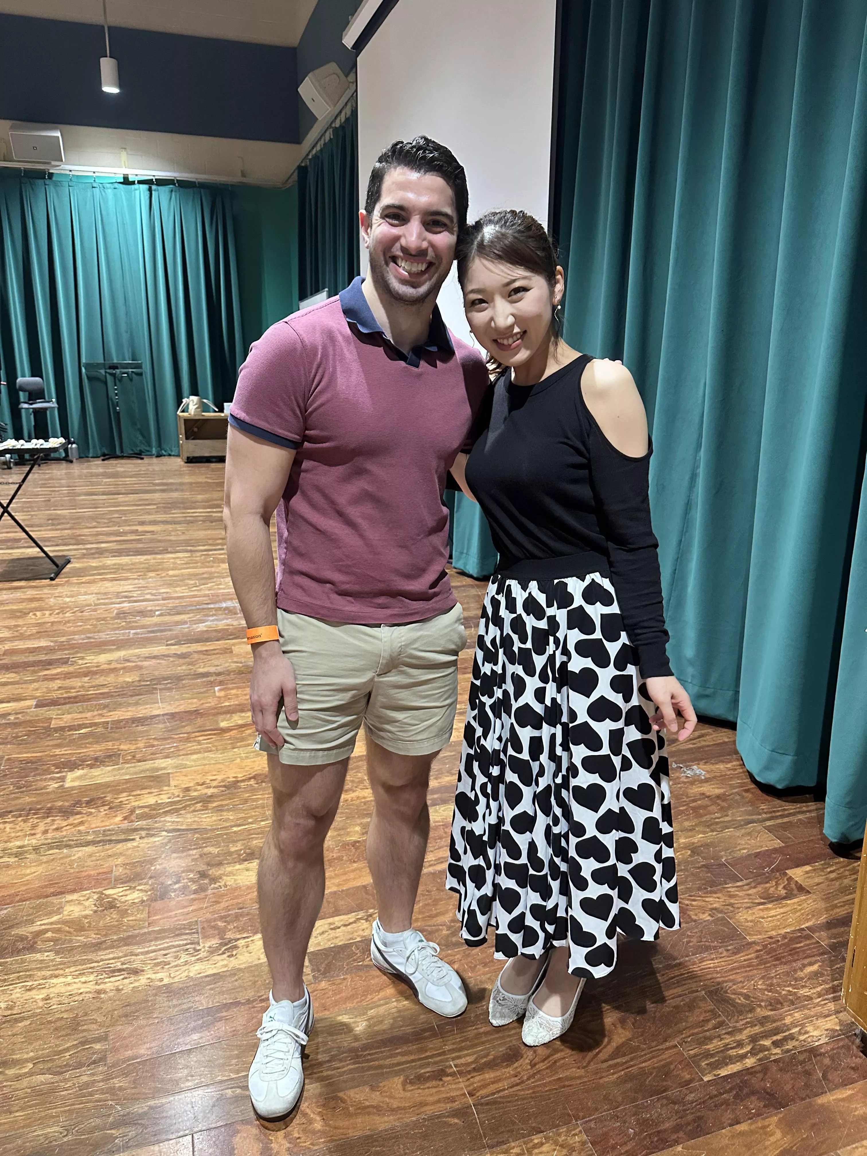 I got to visit with my friend from Japan that I haven’t seen in 15 years today!