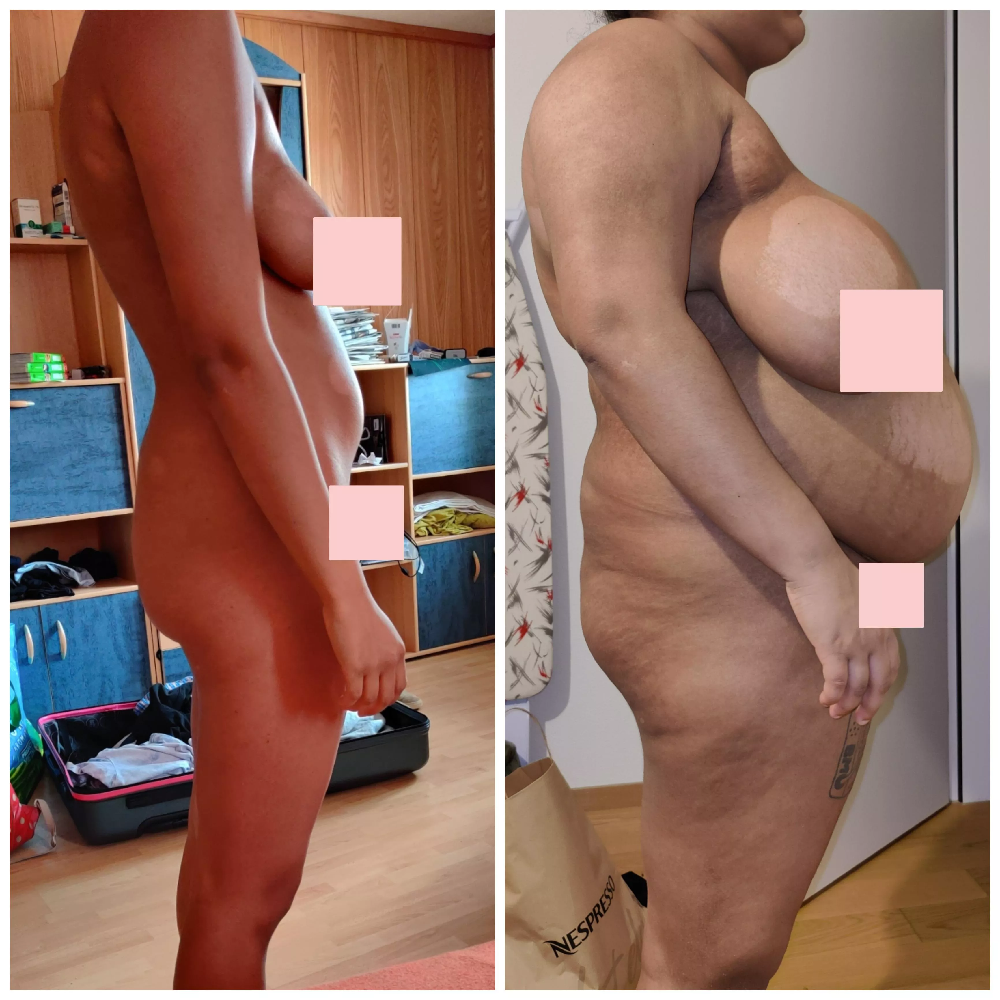 I'm really just made out of pure fat, no shape whatsoever 🐷🐷🐷