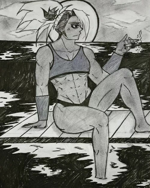 Lone Smoke [OC] @Neo-Ware