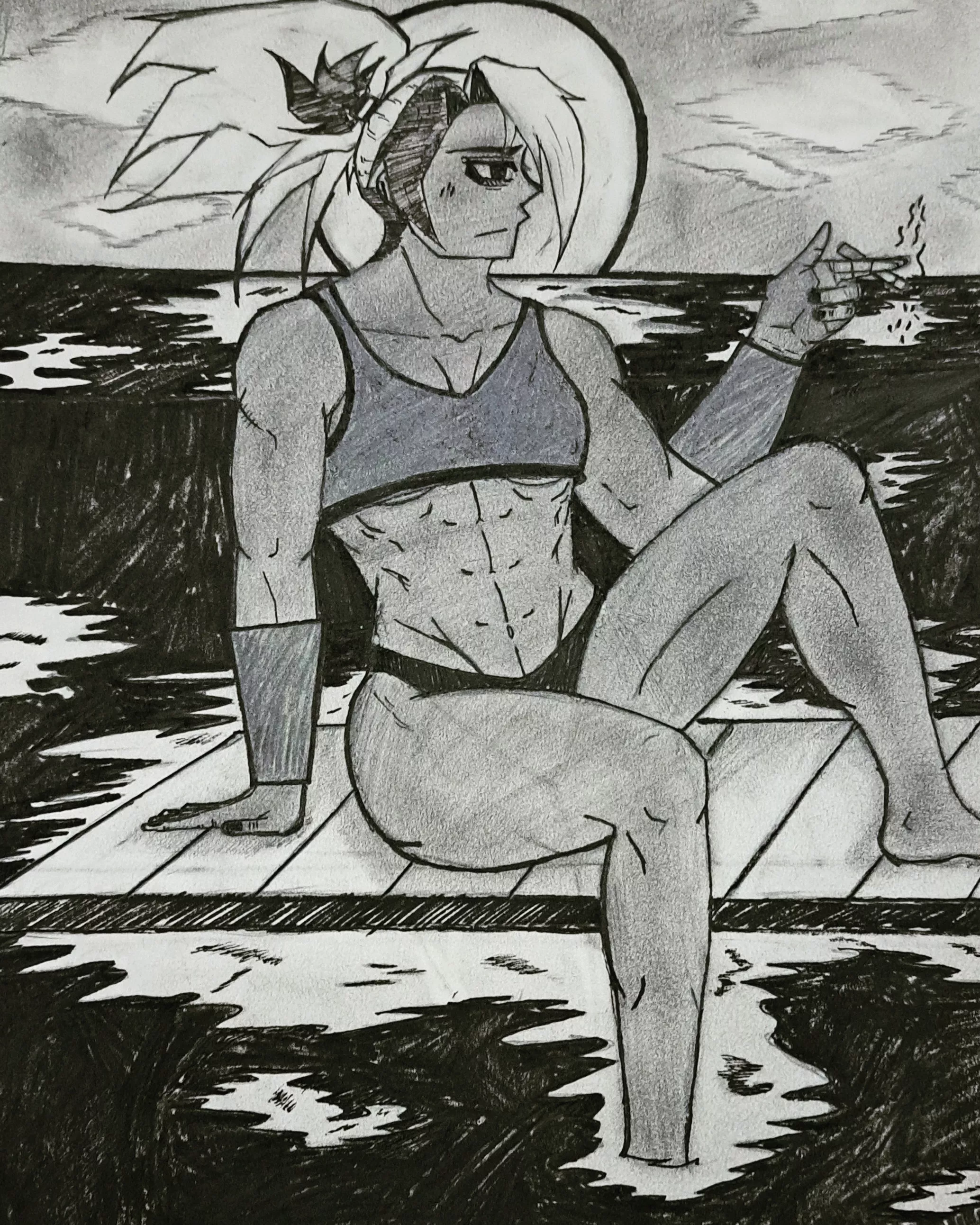 Lone Smoke [OC] @Neo-Ware