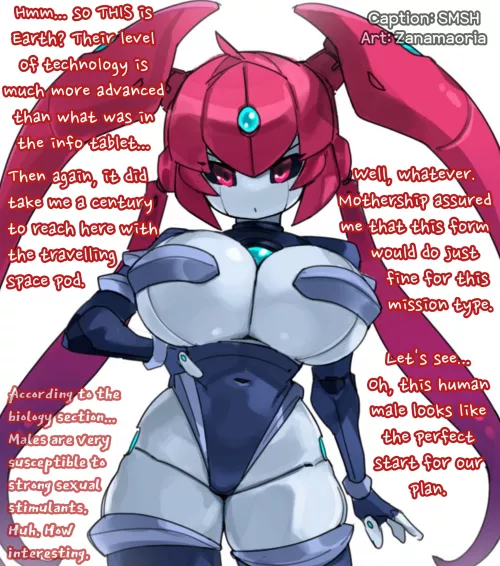 Mission [Alien] [Robot Girl] [You're The First Target] [Implied Sexual Stimulations] [112/365]