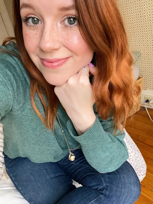 My freckles have been loving all this sunshine!