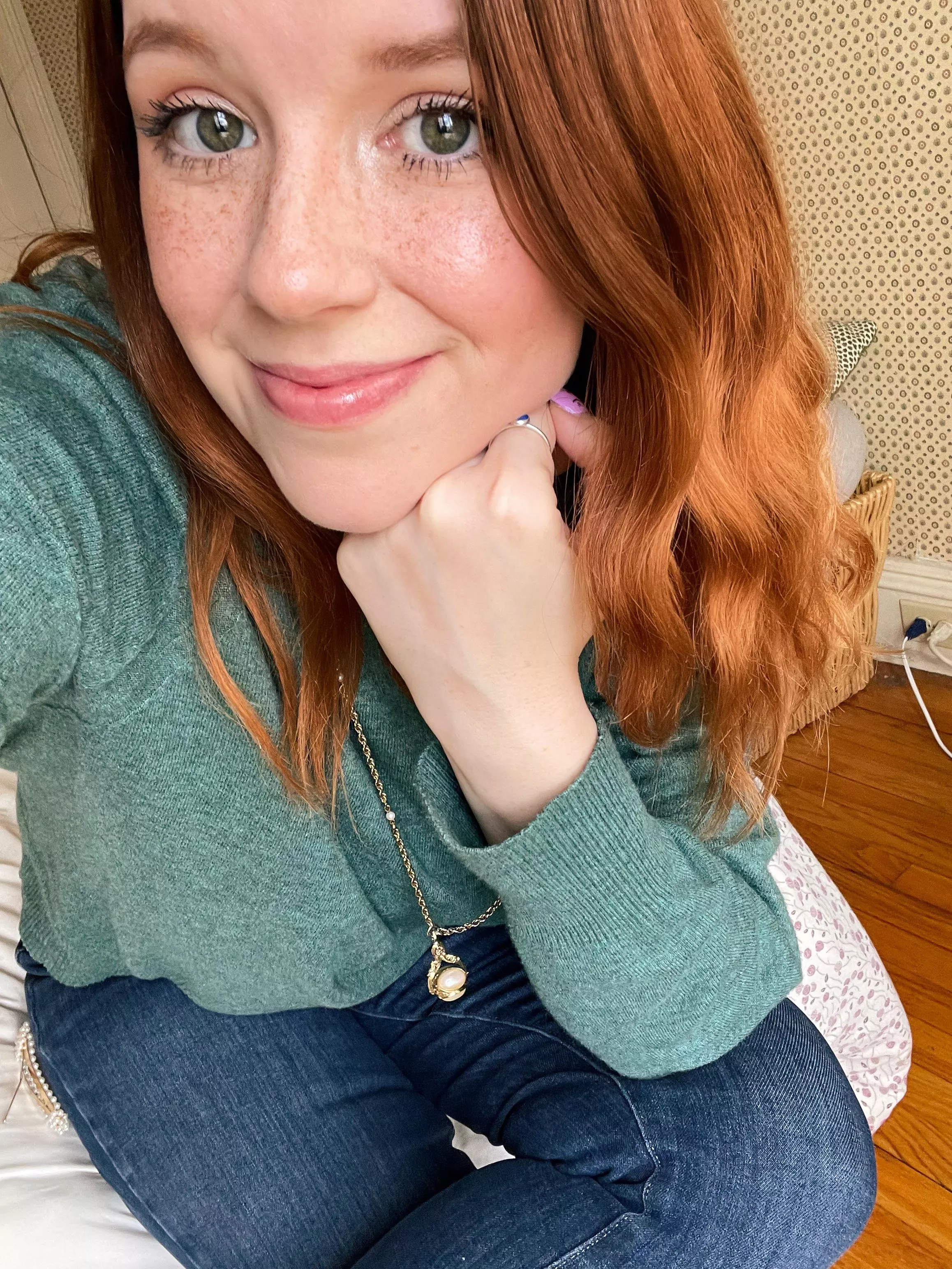 My freckles have been loving all this sunshine!