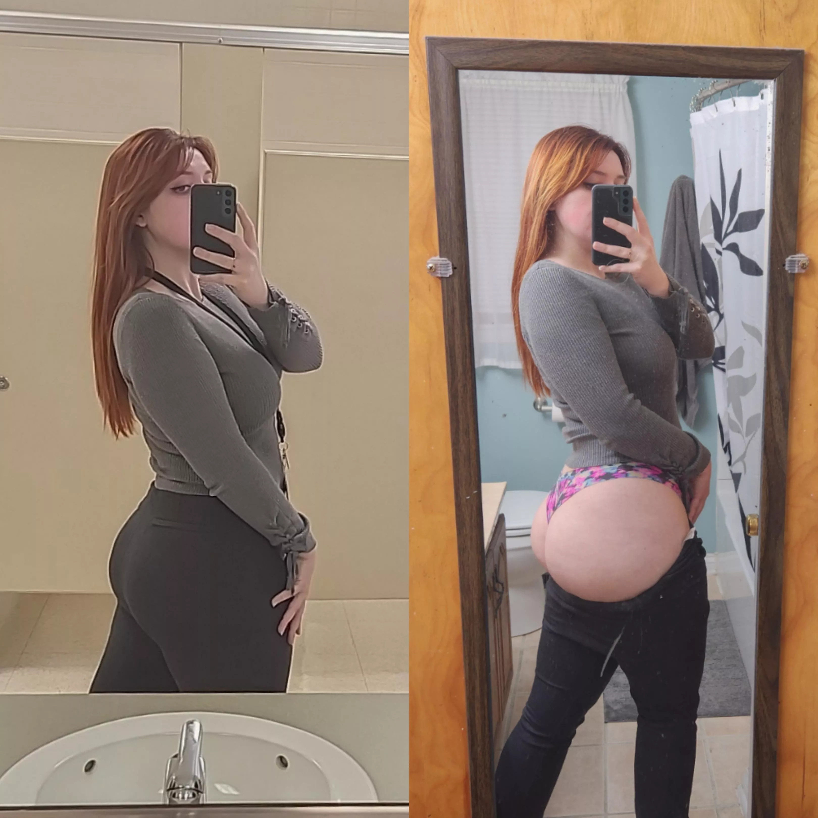 Peak under my work attire