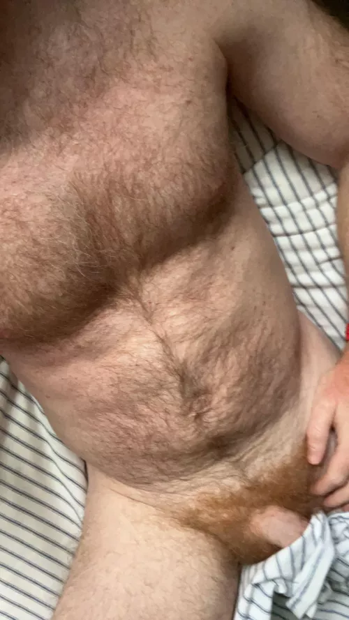 Pull the sheet back with your teeth [44]