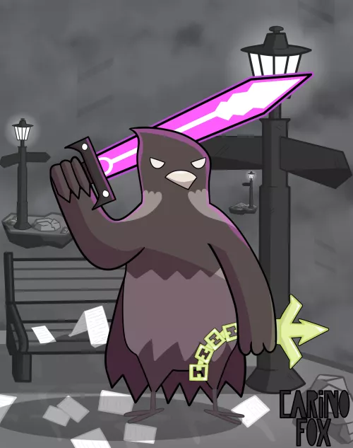 Ready for a Fight? (art by me)