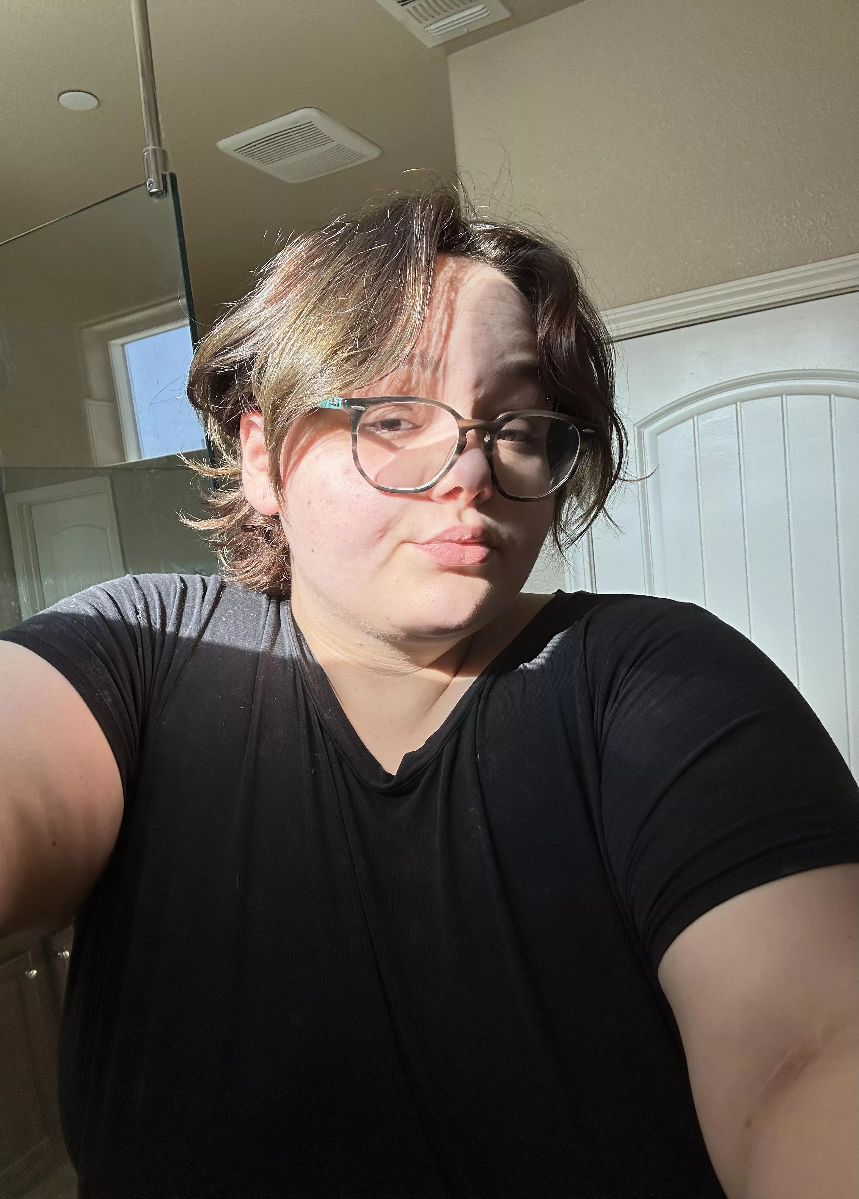 short hair don’t care ✌️