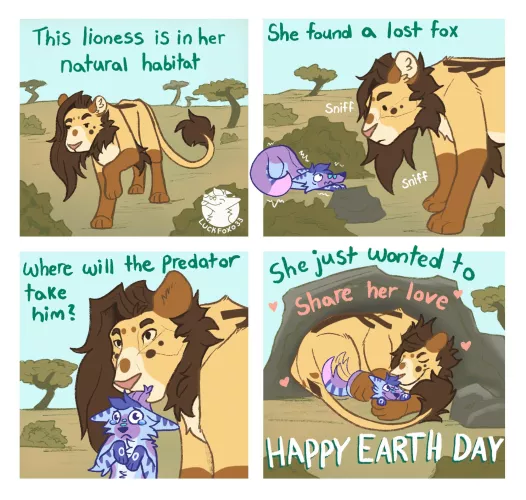 Show the Earth some love🌎 (@LuckFoxo33)