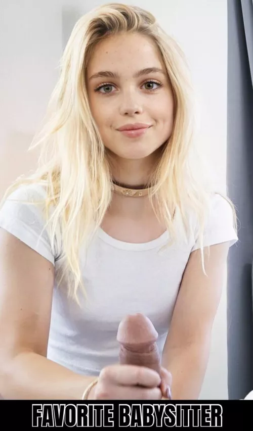 Sis knows how to earn extra money once she puts my brats to bed