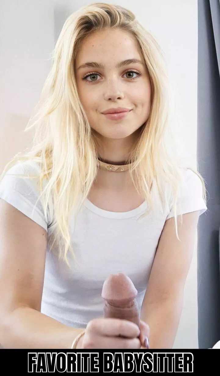 Sis knows how to earn extra money once she puts my brats to bed