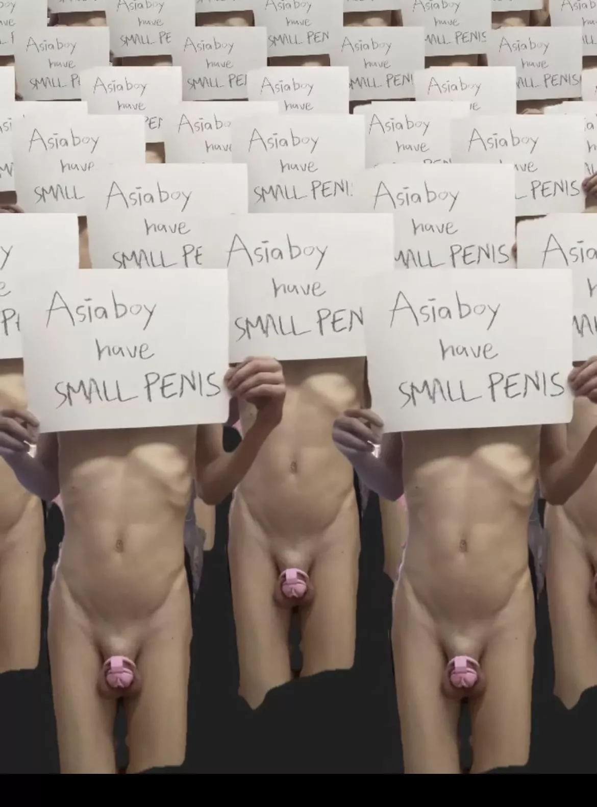 Stay no to asian small penis