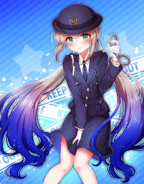 The horny police came to arrest you