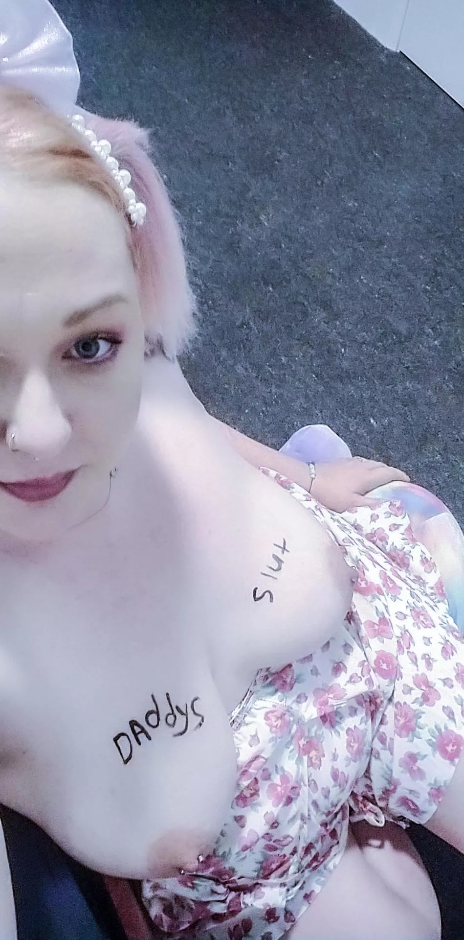 The writing on my chest says it all.