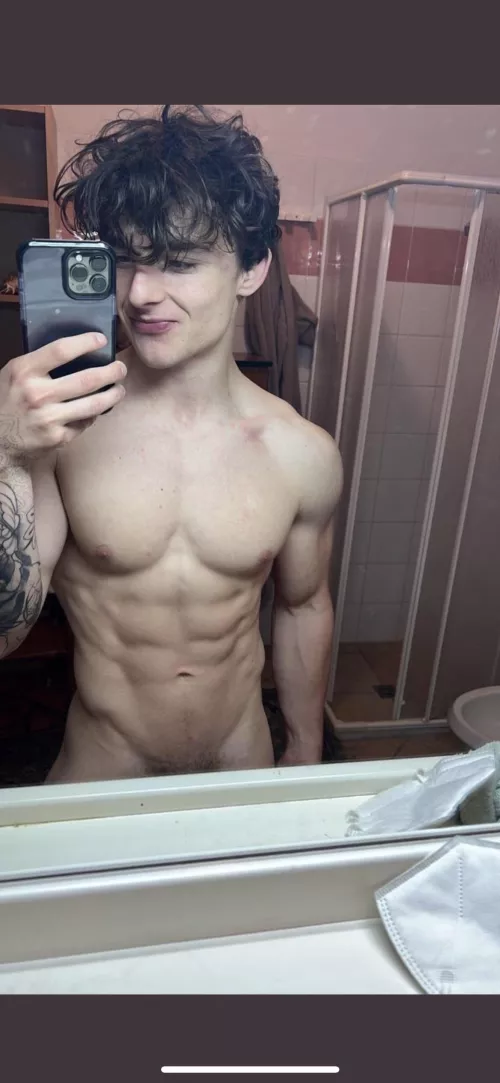 time to take a shower