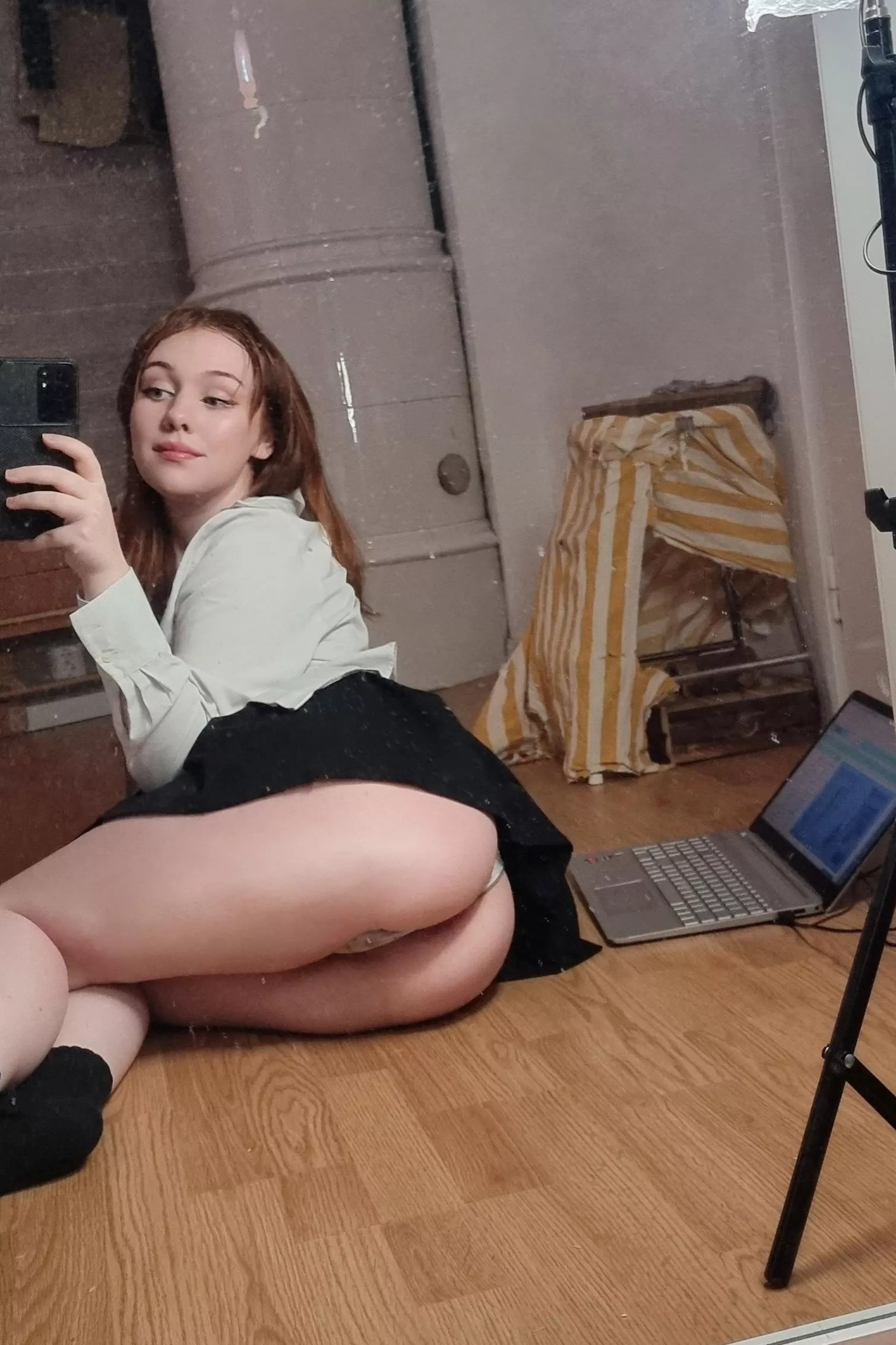 Vad tycker ni om min gamla skoluniform? Hadde den när jag gick katolikskola i Irland🥰