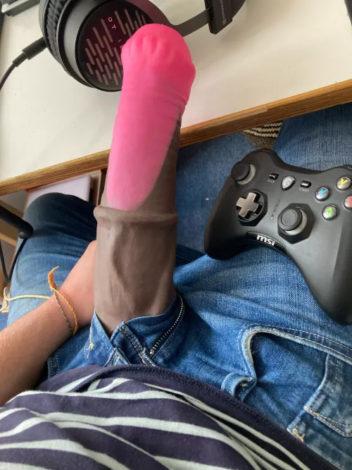 When video games aren't enough stress relief~