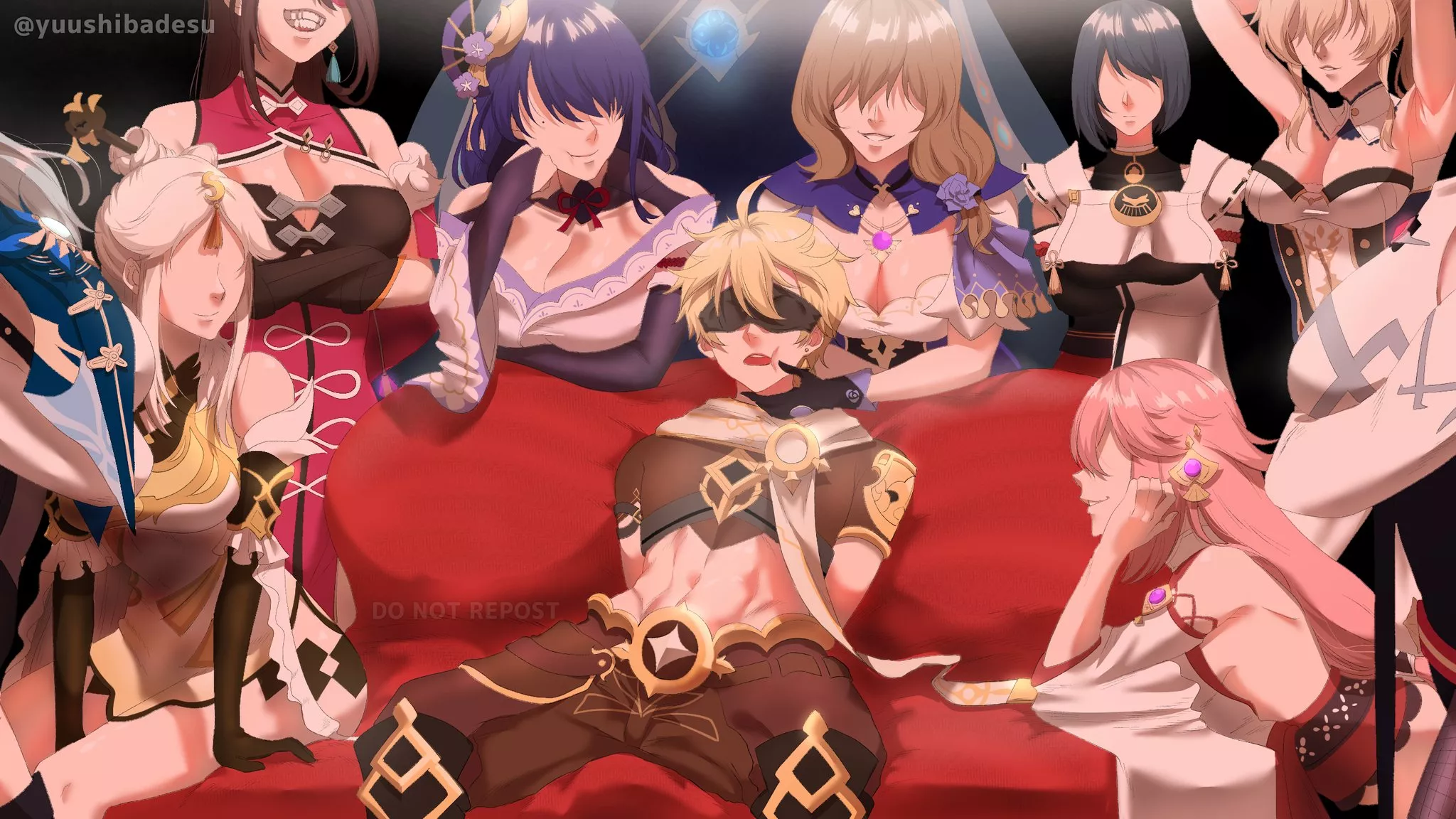 Why don't you let the mommies of Teyvat take care of you now~